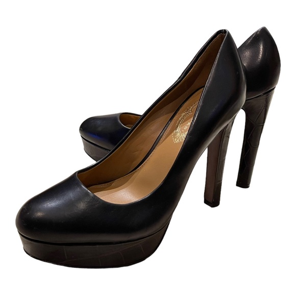 Elie Tahari Eleanor Platform Heels Size 7 (37.5 EU) - Picture 2 of 11